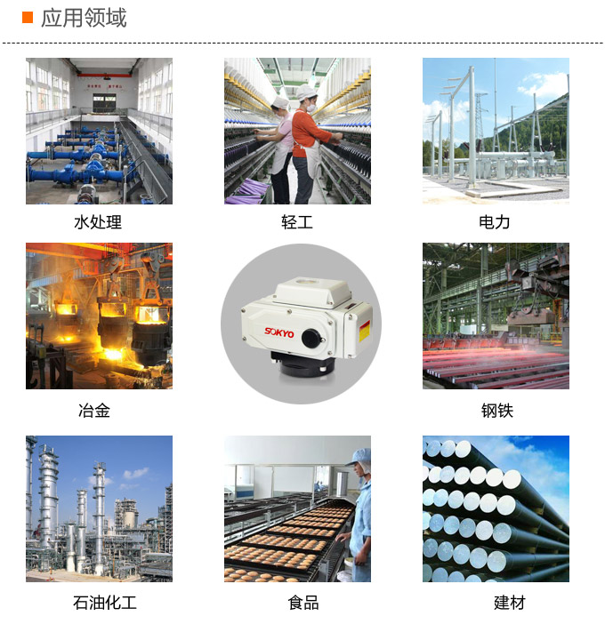  電動執(zhí)行機(jī)構(gòu),YTDG-RKB2500電動執(zhí)行器,電動頭應(yīng)用領(lǐng)域