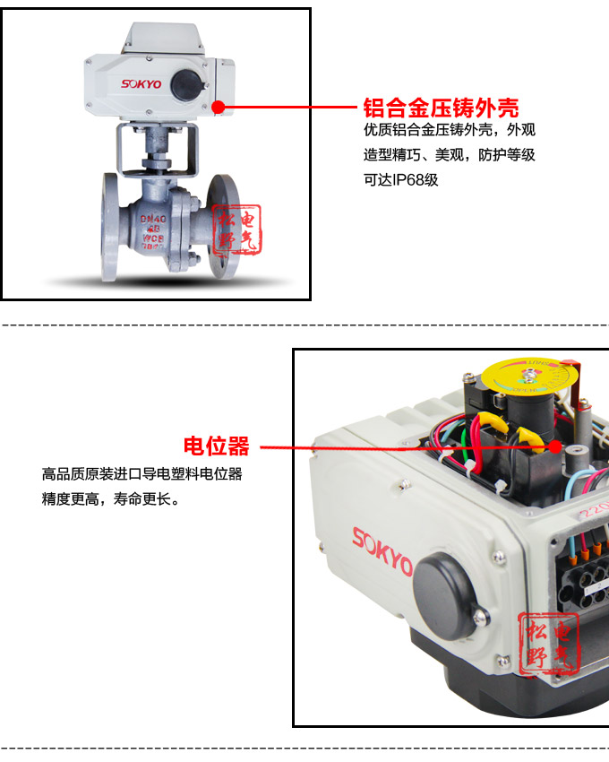 智能電動球閥,YTDZ-RS智能電動調節(jié)球閥細節(jié)圖2