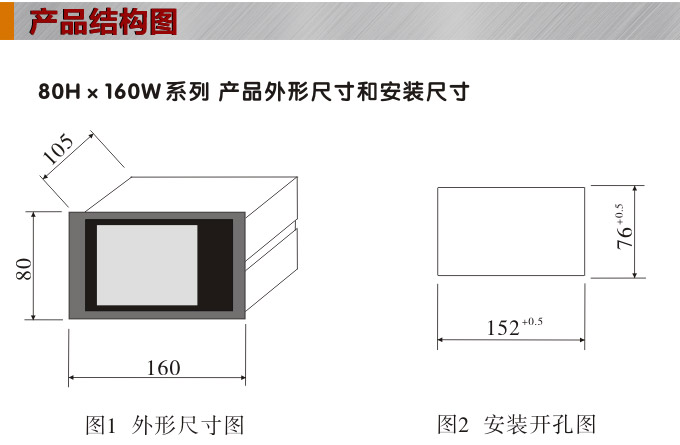 液晶手操器,DQ16Y智能電動操作器,手動操作器結(jié)構(gòu)圖