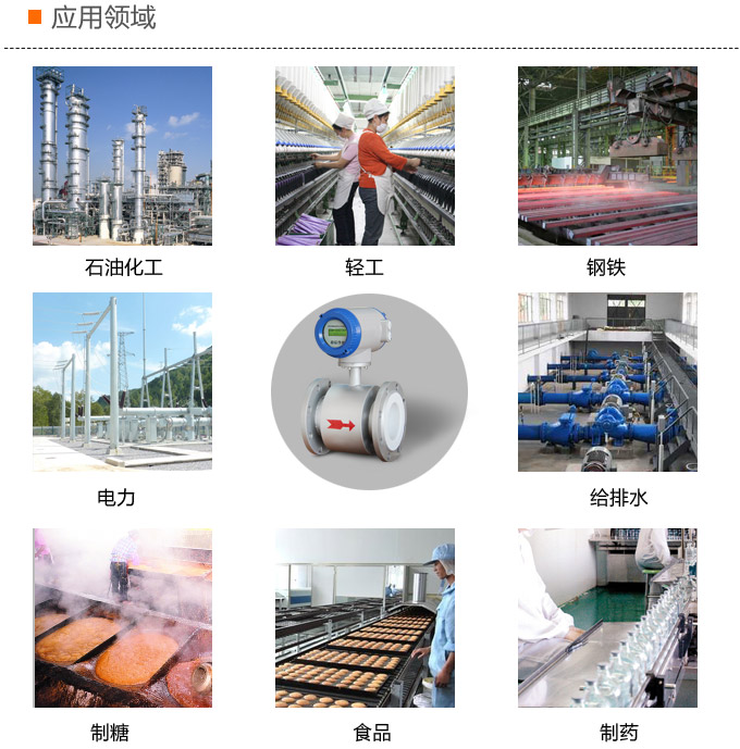電磁流量計,YTFD一體化電磁流量計應(yīng)用領(lǐng)域